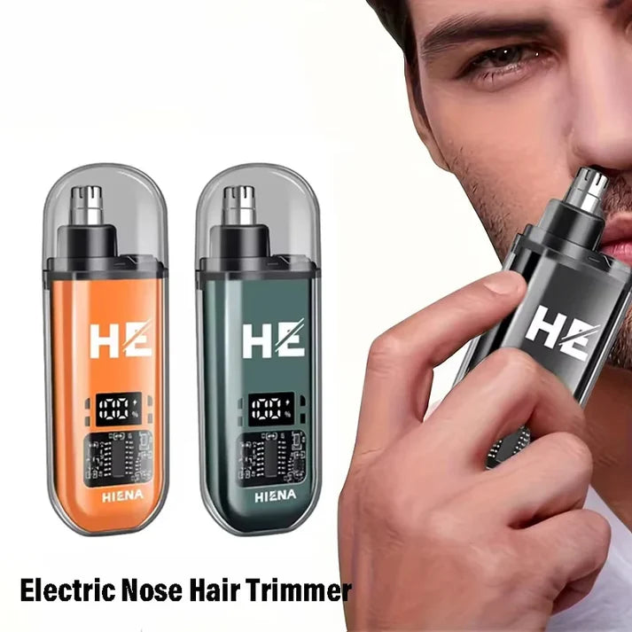 Rechargeable Nose Hair Trimmer – Washable Head, USB-C, 7000 RPM